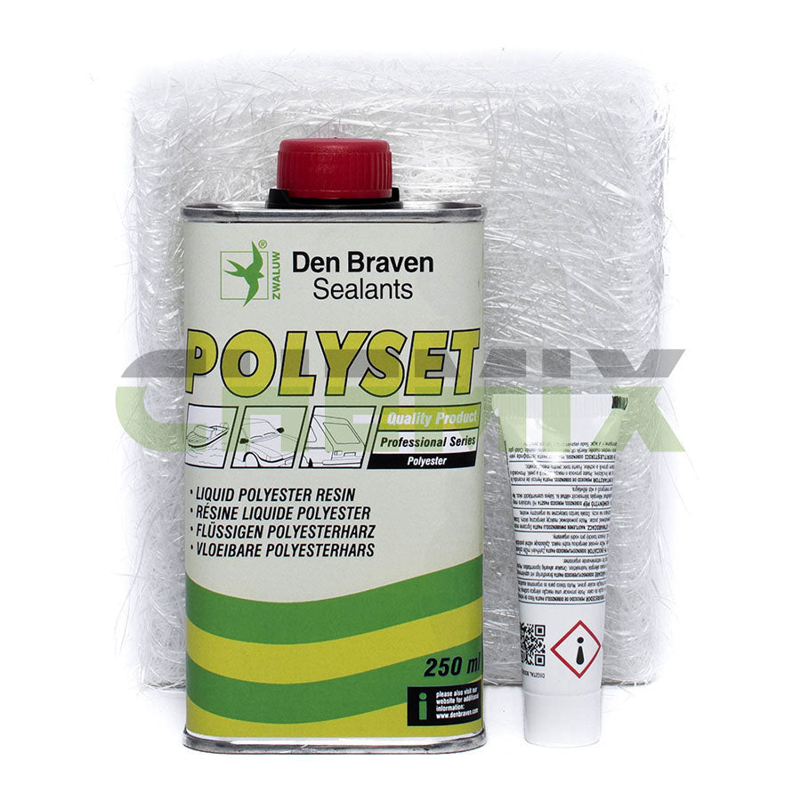 Polüestervaik + kiuga lapid Polyset - CHEMIX