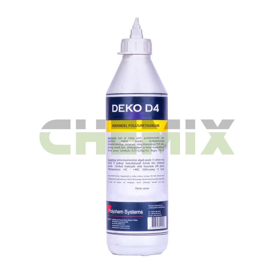 Polüuretaanliim PU Deko D4 - CHEMIX