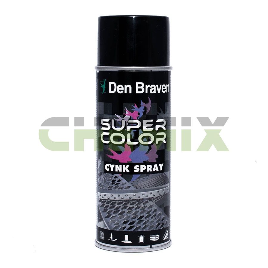 Aerosoolvärv Super Color Tsink - CHEMIX
