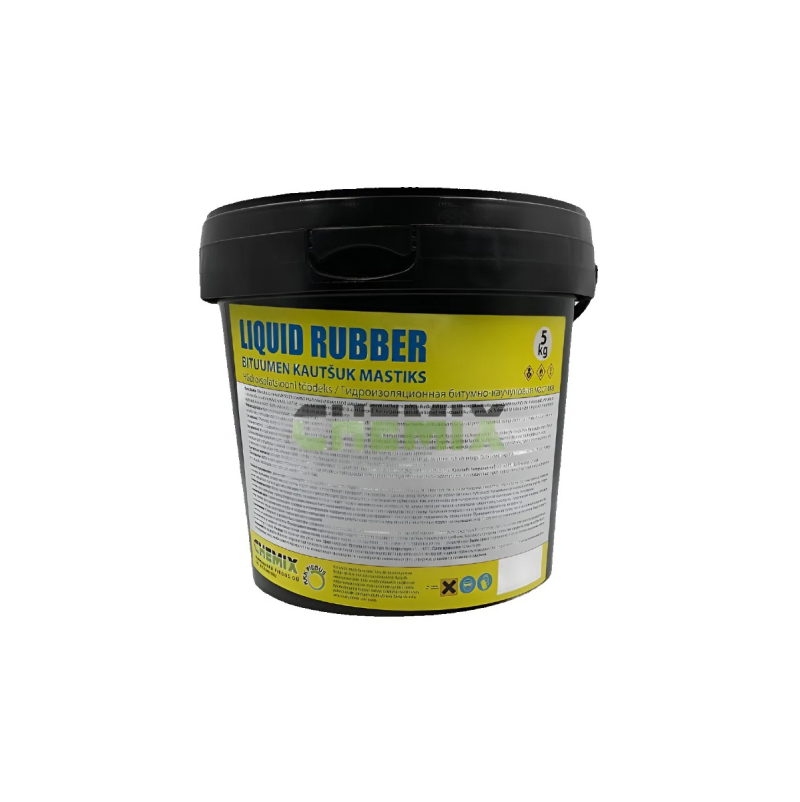 Bituumenmastiks Liquid Rubber Kummine Kautšuk lahuse baasil - CHEMIX