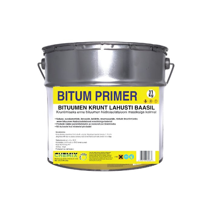 Bituminous mastic primer based on BITUM PRIMER solution – CHEMIX