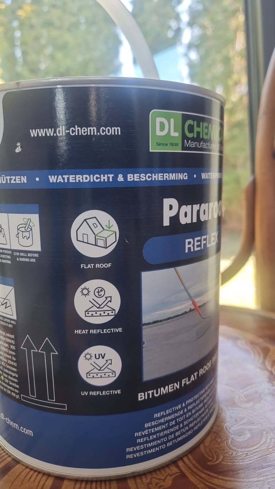 UUS TOODE! Pararoof Reflex - Kaitsev ja energiasäästlik bituumenkattekiht - CHEMIX