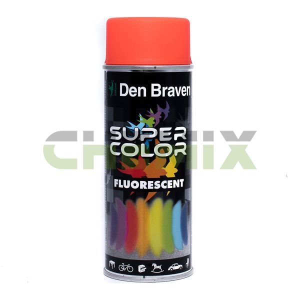 Helendav Fluoresents värv aerosoolis Super Color Fluorescent - CHEMIX