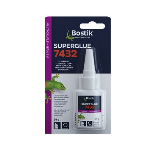 Bostik Super Glue 7432, fast-curing cyanoacrylate glue